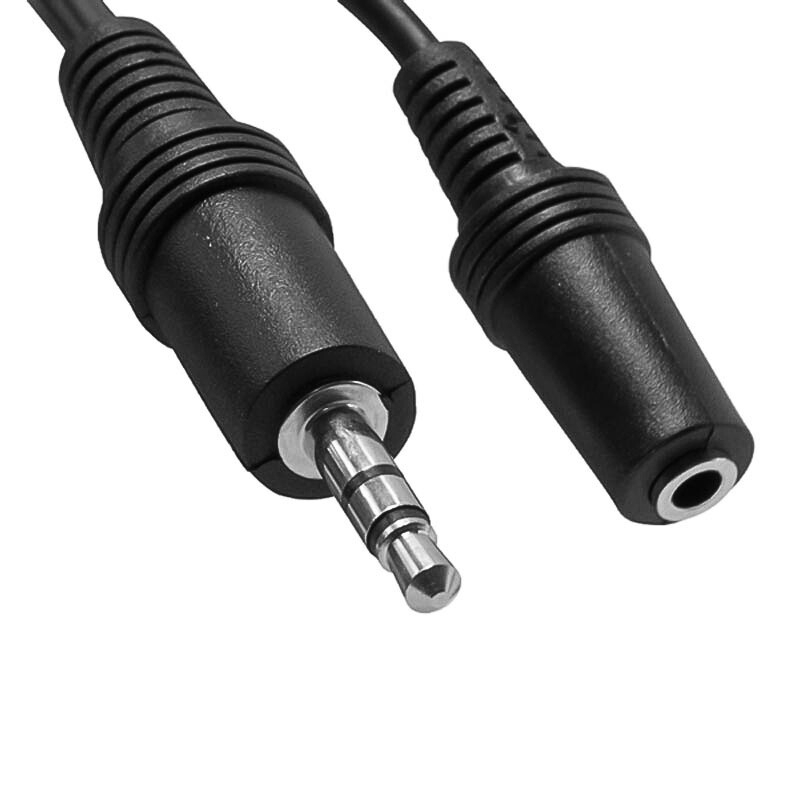 3.5 Jack ses uzatma AUX kablosu 3.5mm erkek dişi Stereo kablo 3 metre