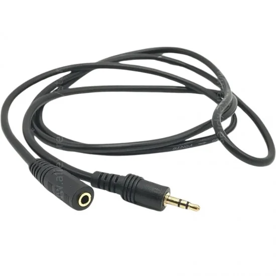 3.5 Jack ses uzatma AUX kablosu 3.5mm erkek dişi Stereo kablo 10 metre