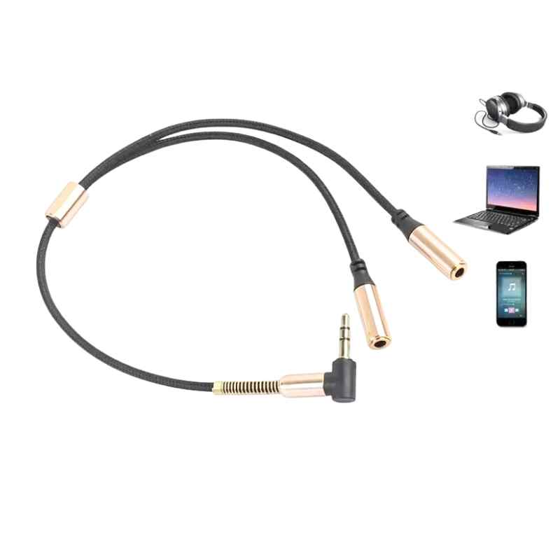 3.5mm Aux Y Ses Paylaşım Kablosu 65 cm
