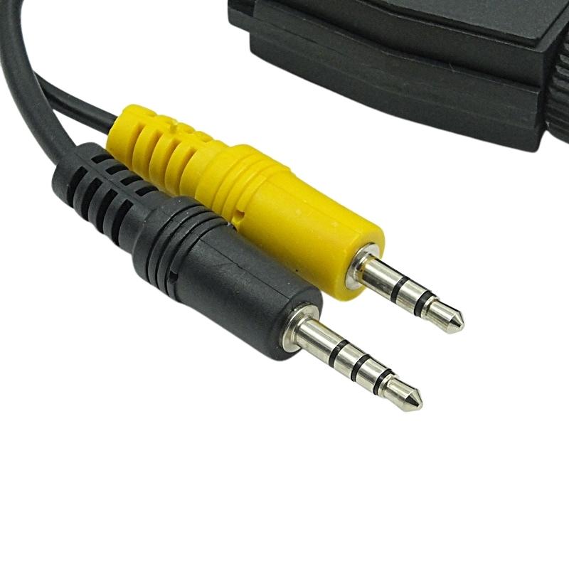 Uydu Alıcısı AV Kablo 3.5 Mm Stereo Erkek-Scart Kablo 35 cm