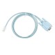 RJ45 Ethernet Rs232 DB9 COM Port seri Dişi Çevirici Konsol Kablosu 1.5 mt