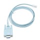 RJ45 Ethernet Rs232 DB9 COM Port seri Dişi Çevirici Konsol Kablosu 1.5 mt