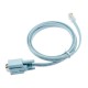 RJ45 Ethernet Rs232 DB9 COM Port seri Dişi Çevirici Konsol Kablosu 1.5 mt