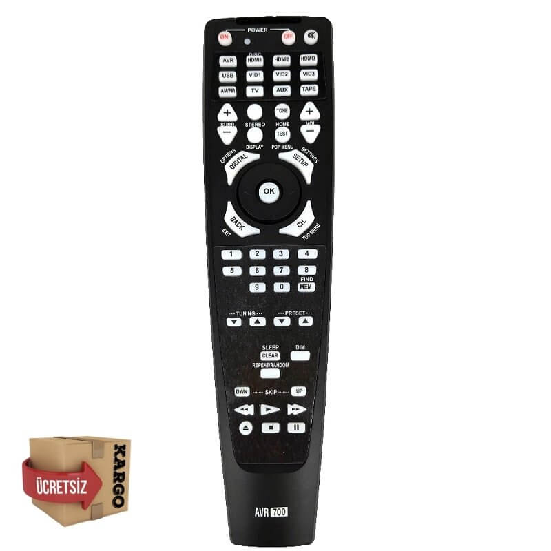 Harman Kardon AVR-700 Ses Sistemi Uzaktan Kumanda Harman Kardon AVR-700 Ses Sistemi Uzaktan Kumanda