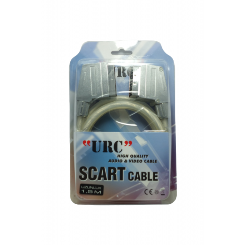 Yüksek Kalite Scart Kablosu 1.5 metre Yüksek Kalite Scart Kablosu 1.5 metre