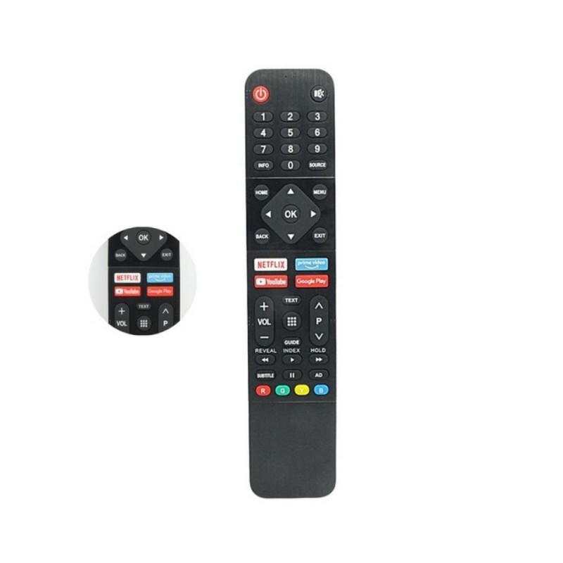 Arçelik Beko Grundıg Netflix-Youtube Tuşlu Led Tv Kumandası Arçelik Beko Grundıg Netflix-Youtube Tuşlu Led Tv Kumandası